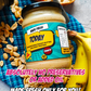 Natural Peanut Butter - Unsweetened, Crunchy with Whey Protein